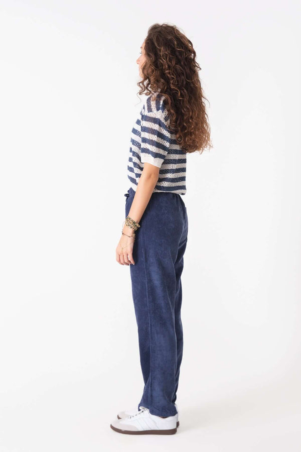 Striped Etnik Crop Top - snugbrandwear