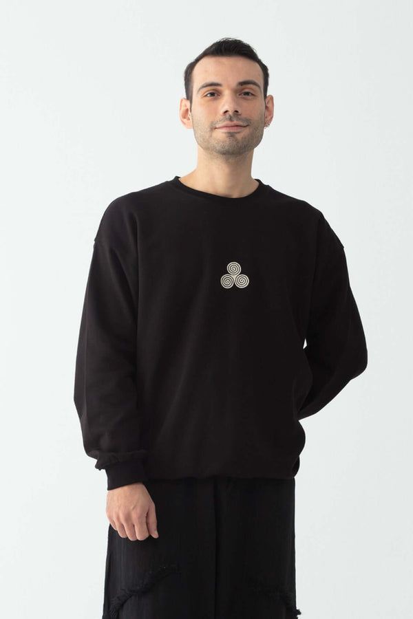 Spiral unisex night sweatshirt - snugbrandwear