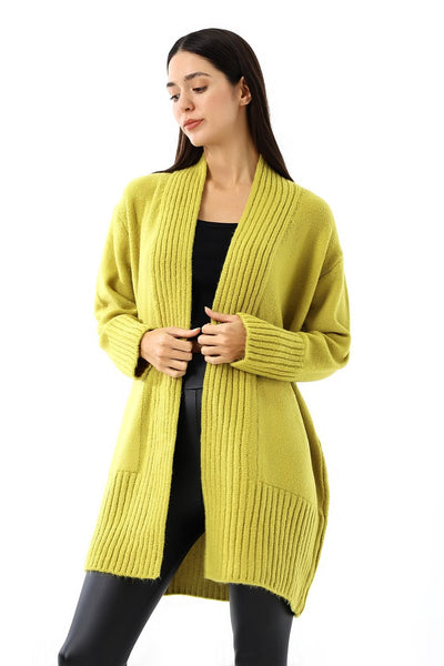 Amarilla Triko Cardigan Hırka - Kadın