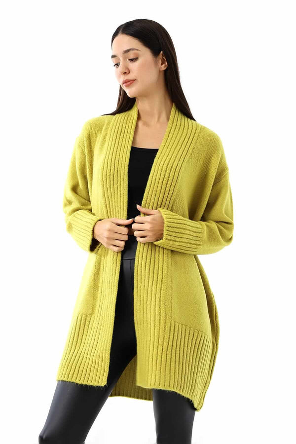 Amarilla Triko Cardigan Hırka - Kadın